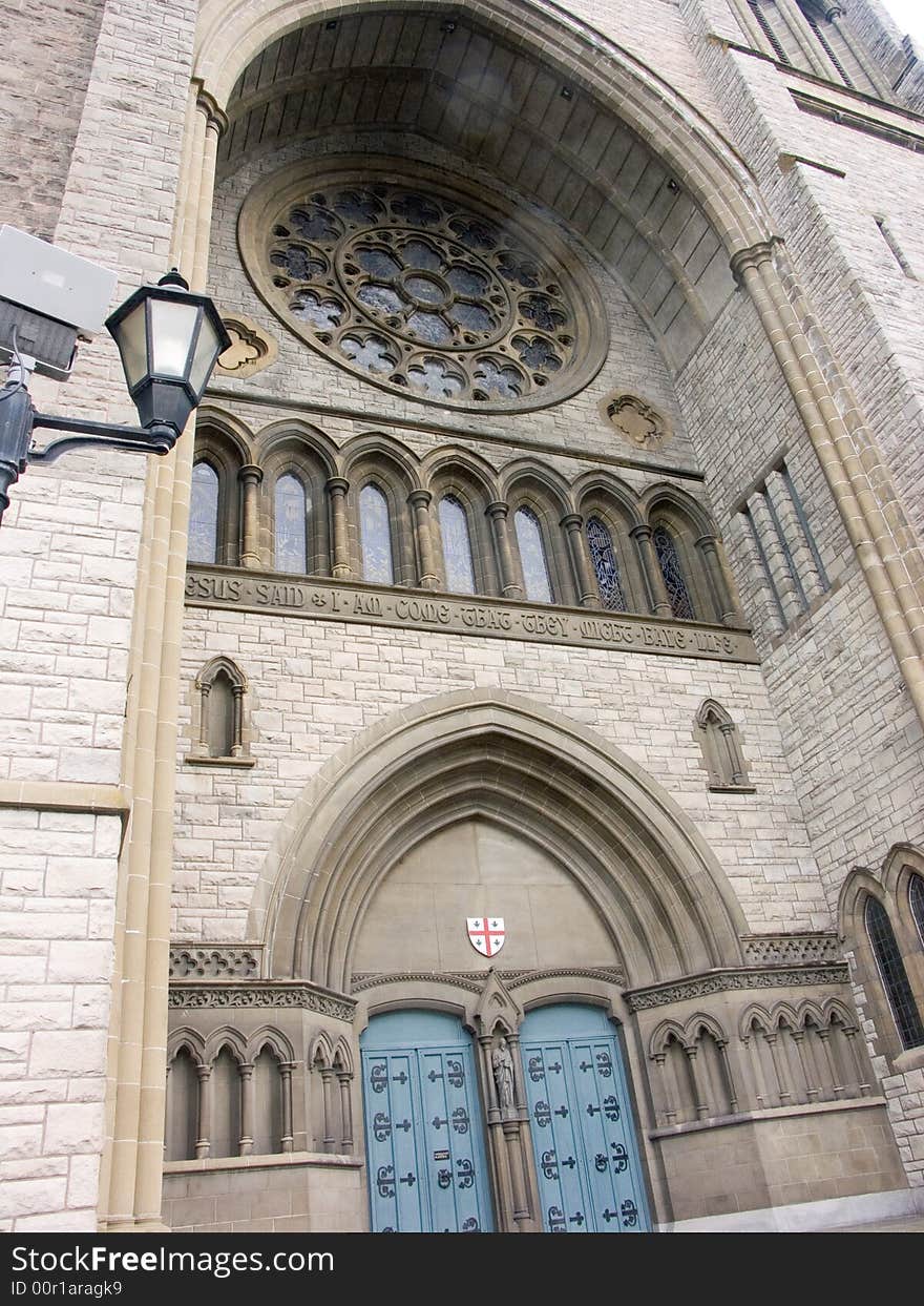 Historic Christ Church Cathedral in the capital of British Columbia, Victoria. Historic Christ Church Cathedral in the capital of British Columbia, Victoria