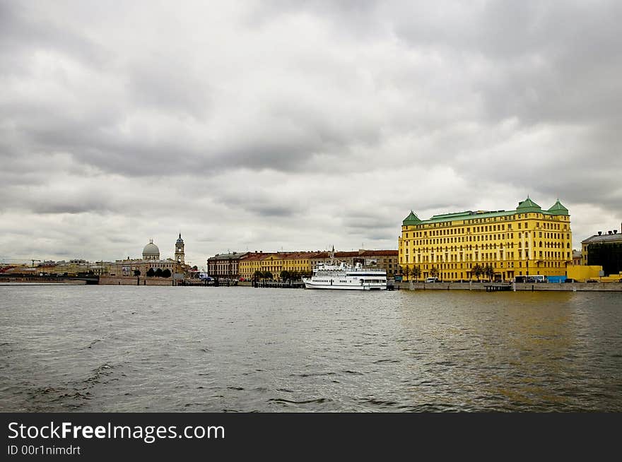 Historic buildings beside Newa