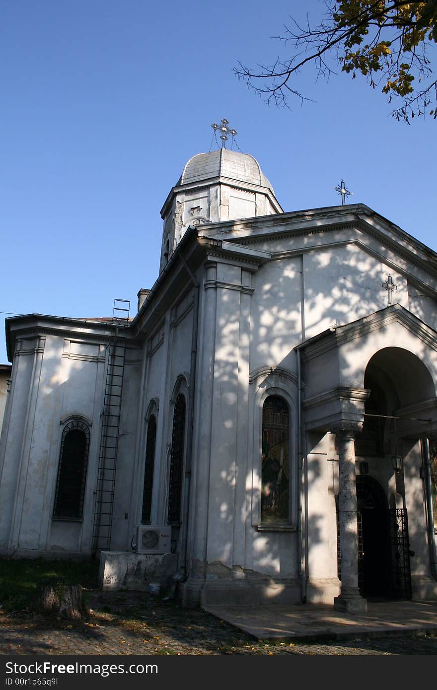 Christian Orthodox church in Bucharest, Romania