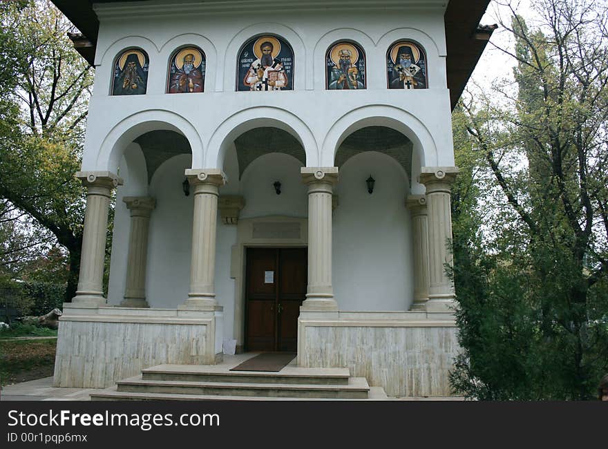 Christian Orthodox church in Bucharest, Romania