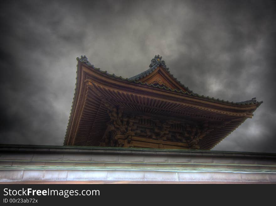 Traditional temple HDR