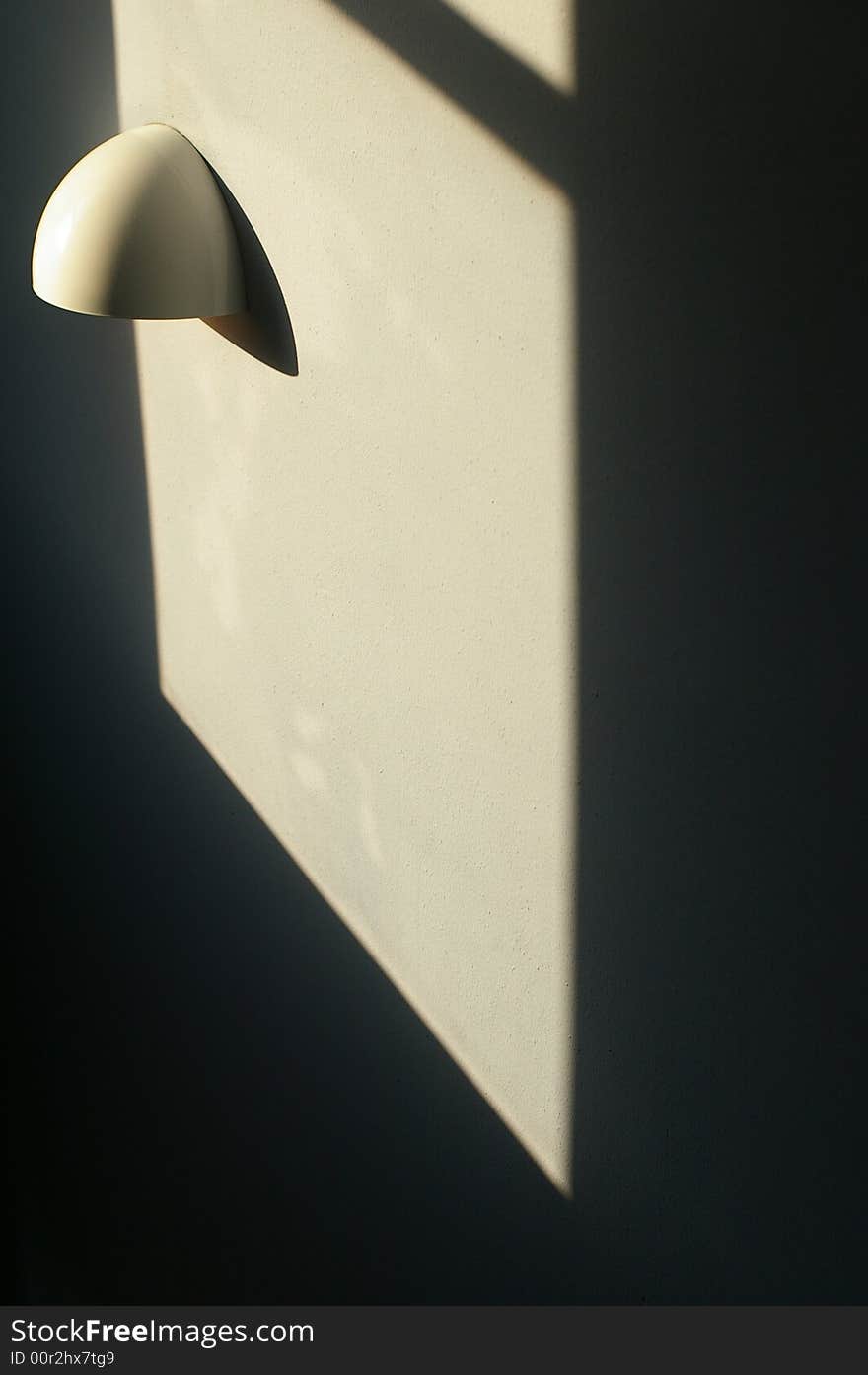 Simple shapes illustrating simple composition of shadow and object on the wall. Good be as interier or design illustraion. Simple shapes illustrating simple composition of shadow and object on the wall. Good be as interier or design illustraion.