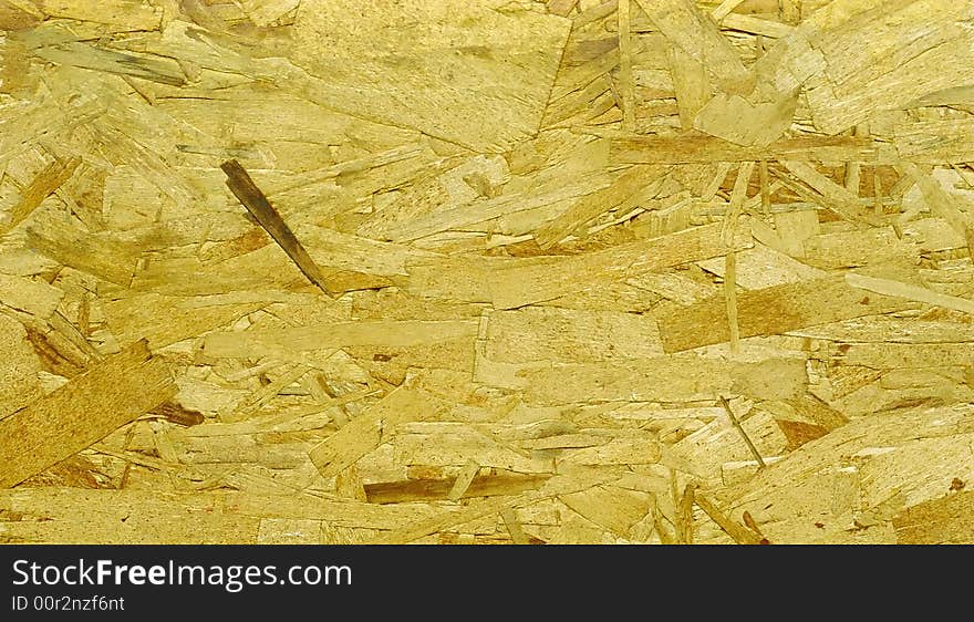 Detail of wood chipboard construction material. Detail of wood chipboard construction material.