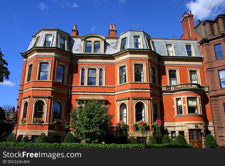 Beacon Hill is a wealthy neighborhood of Federal-style rowhouses, with some of the highest property values in the United States. Beacon Hill is a wealthy neighborhood of Federal-style rowhouses, with some of the highest property values in the United States