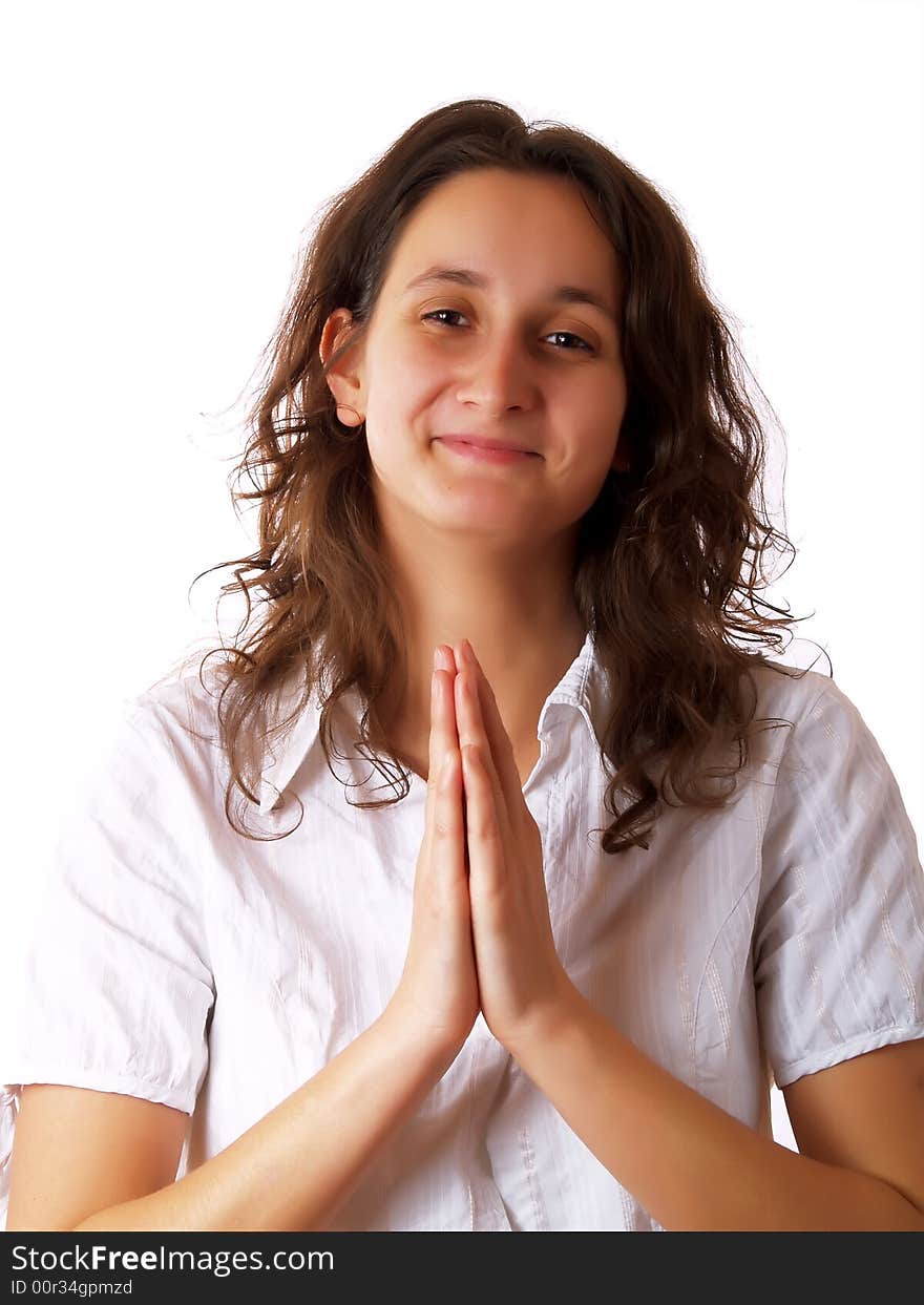 Young Woman Smiling