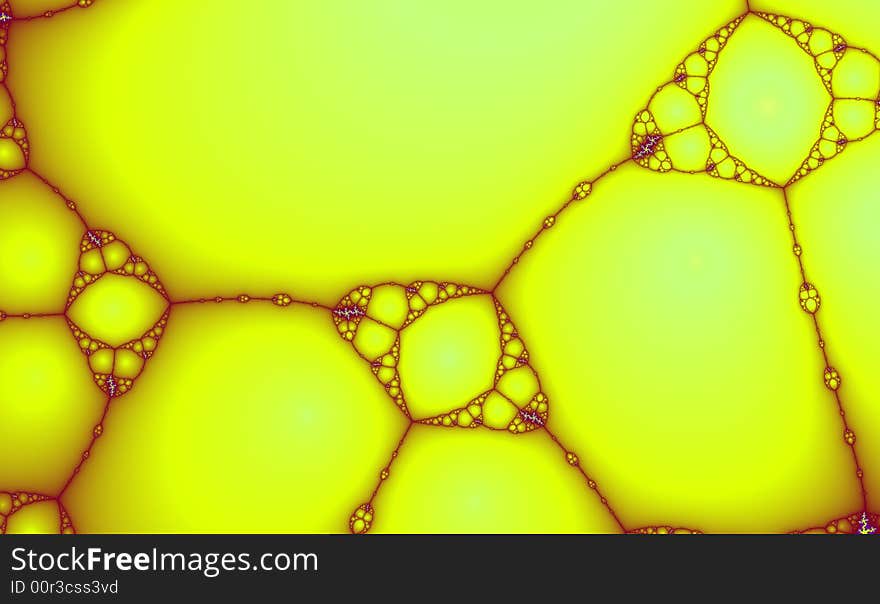 Yellow Soap Suds Digital Background Image