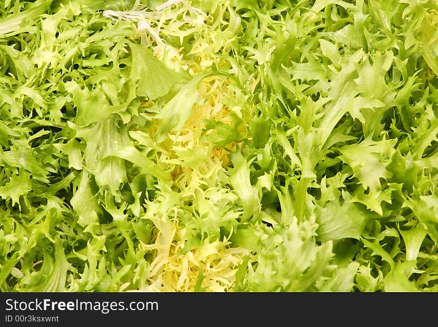 Lettuce Leaves - Vegetarian Background