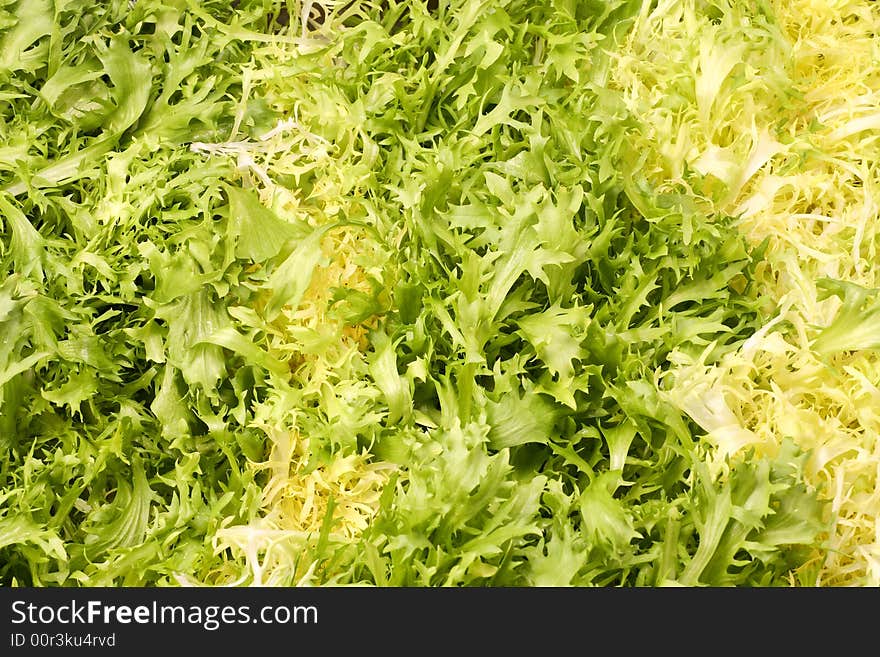 Lettuce leaves - vegetarian background