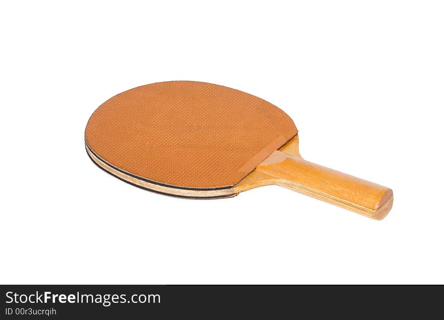 Table Tennis Equipment Isolated