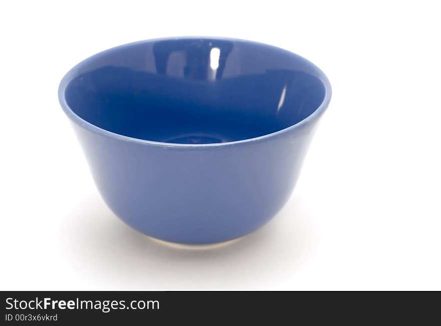 Blue dish