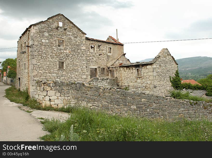 Castle Drnis in Croatia