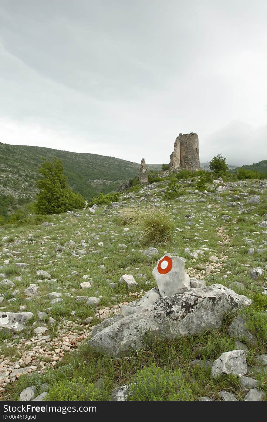 Castle Gradina in Croatia