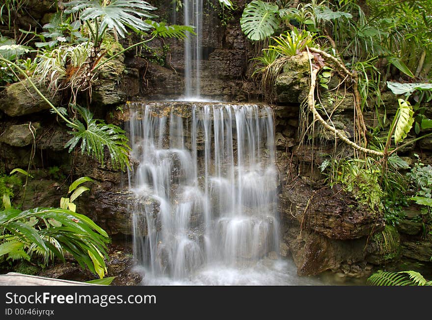 Secluded Waterfall