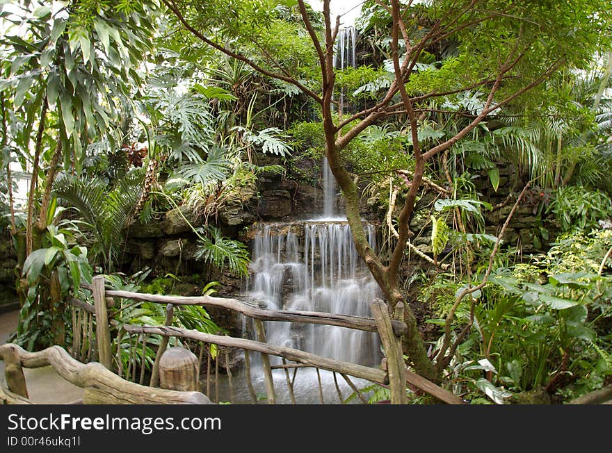 Secluded Waterfall