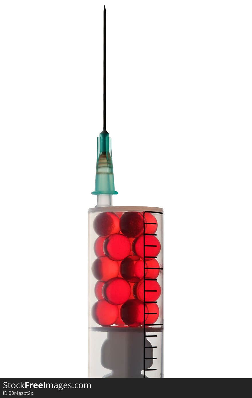 Pills in a syringe 1