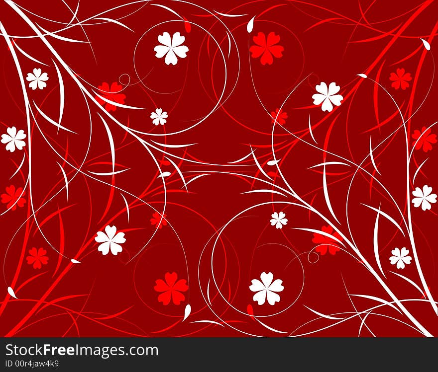 Floral Background.