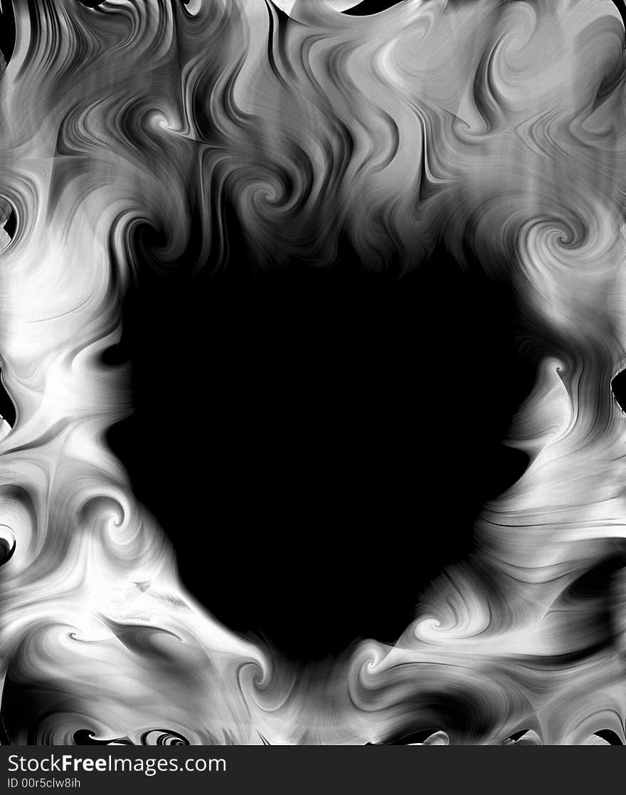 Design of a smokey swirl lighted background. Design of a smokey swirl lighted background.