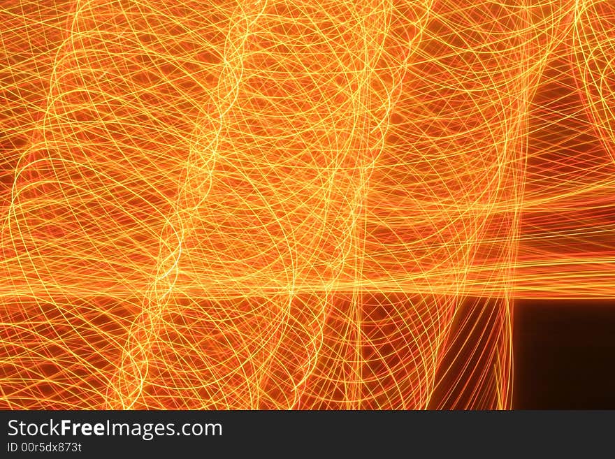 Abstract background with moving effect light element