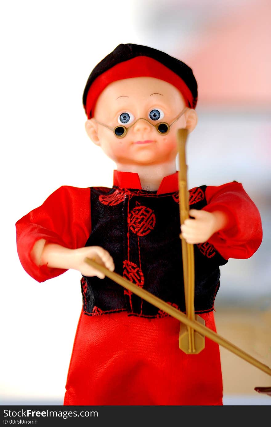 The Doll Of A Chinese Boy