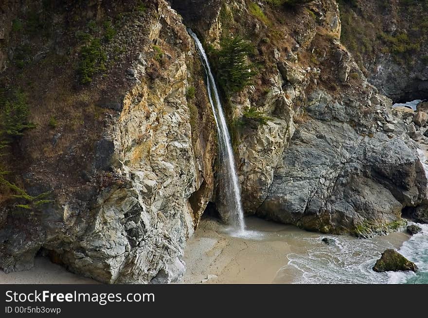 McWay Falls in Big Sur