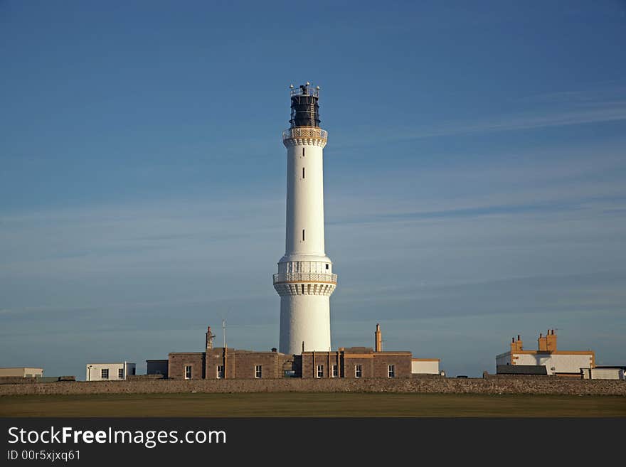 Lighthouse at Nigg Bay, Aberdeen. Lighthouse at Nigg Bay, Aberdeen