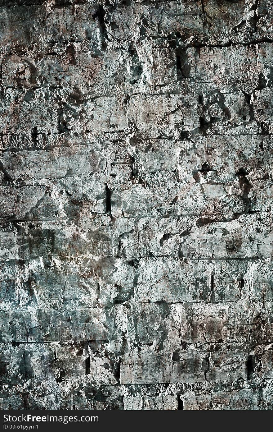 Grunge texture of old brick wall. Grunge texture of old brick wall