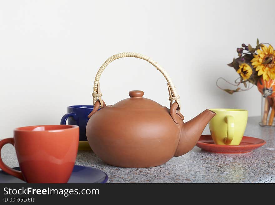 Clay Teapot