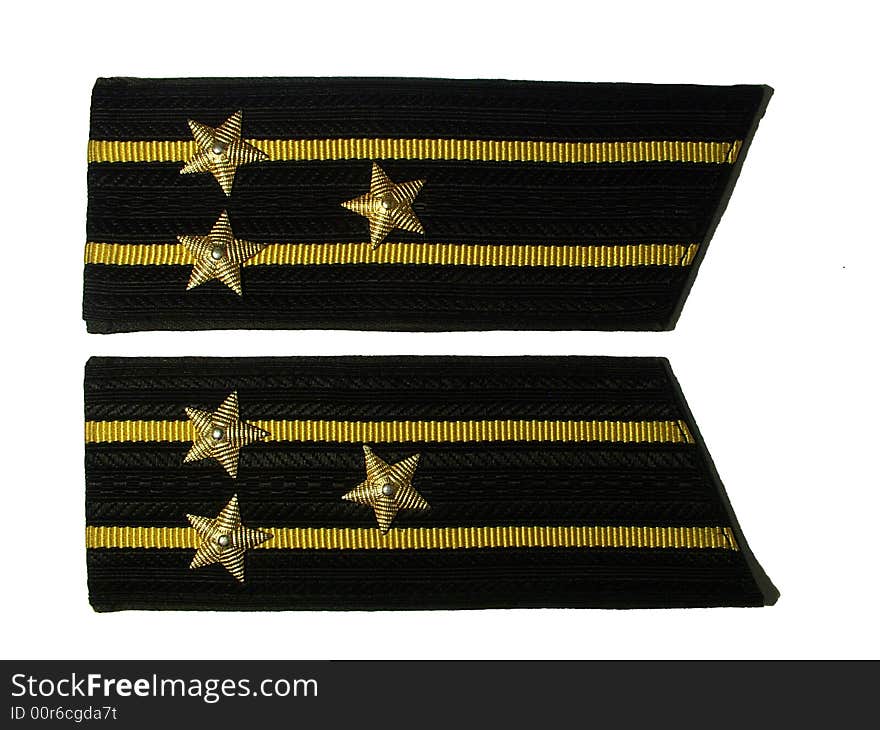 Shoulder boards of USSR Commander. Shoulder boards of USSR Commander