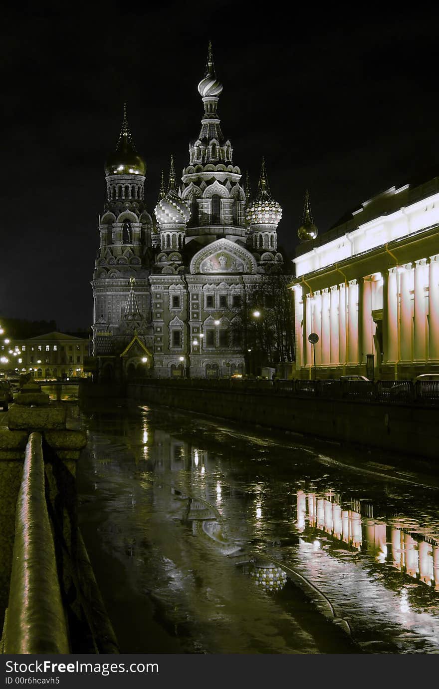 Temple in Saint-Petersburg, spas-na-krovi (savior-on-the-blood)