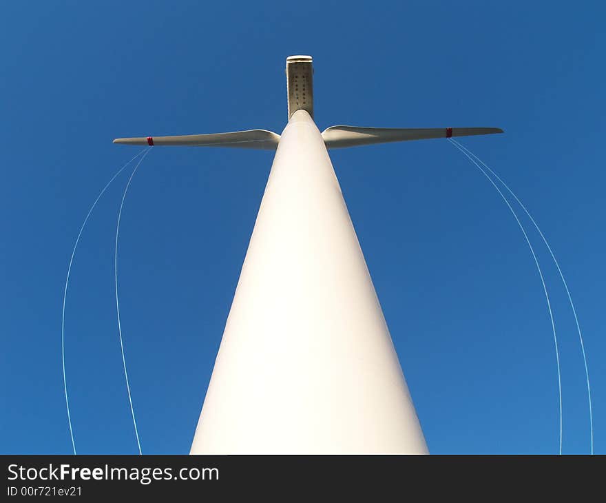 Wind energy plant in Pchery - Czech Republic