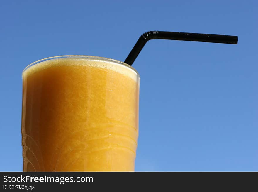 A fresh fruit juice is the perfect refreshment. A fresh fruit juice is the perfect refreshment