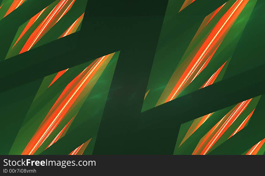 Abstract red and green Christmas background