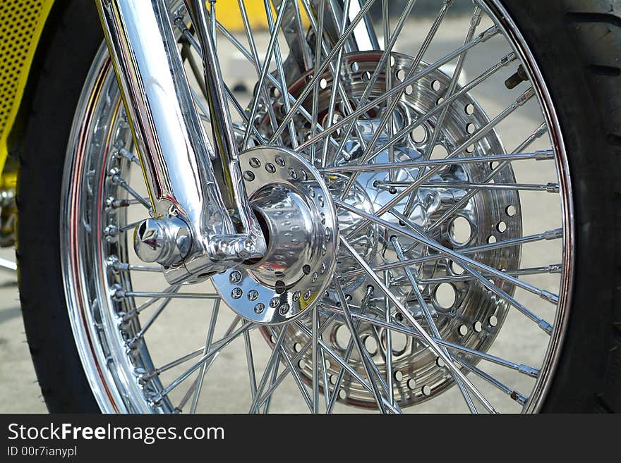 Motorbike Wheel