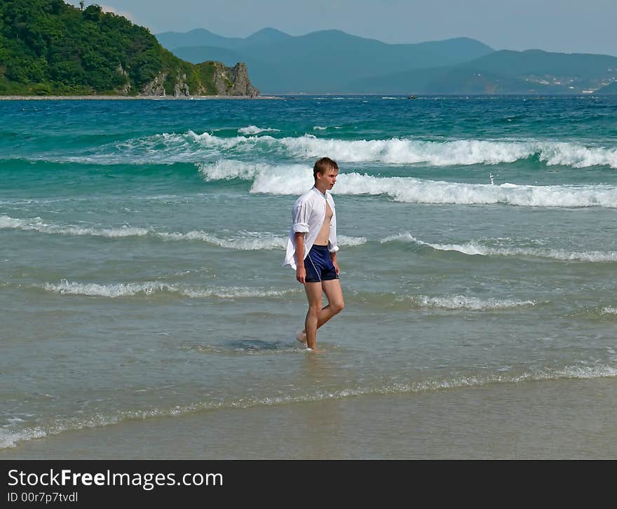 Boy And Sea 3