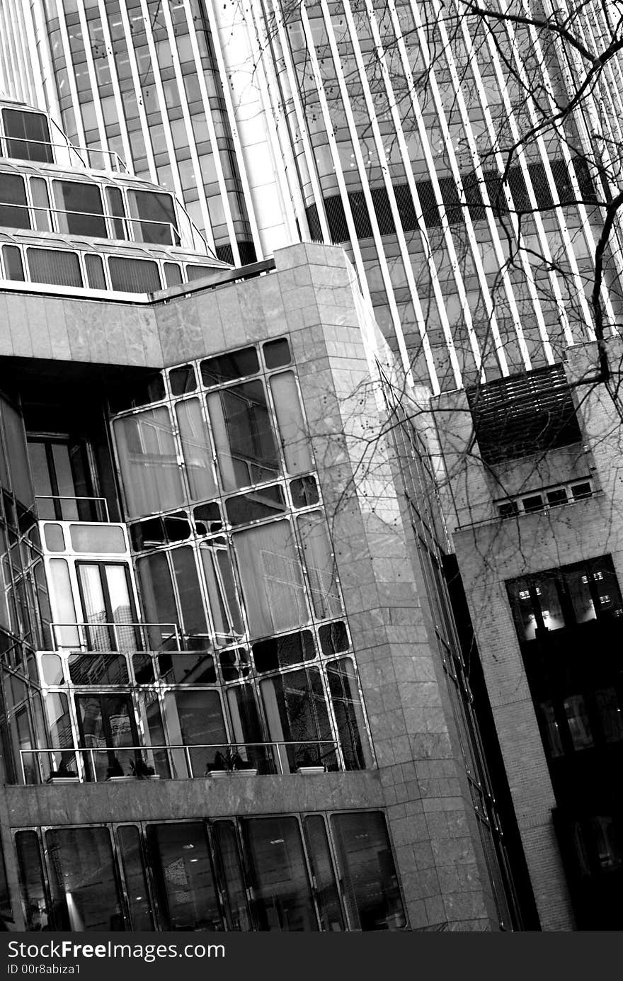 Classical building in the London down town