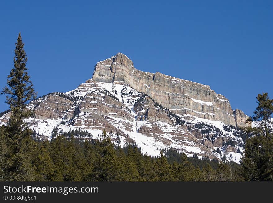 Shot in the Rocky Mountains near Jasper, Alberta. Shot in the Rocky Mountains near Jasper, Alberta