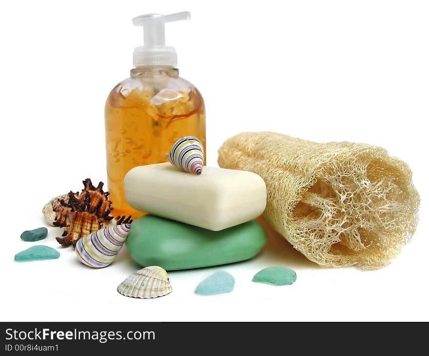 Household items for spa cleanliness