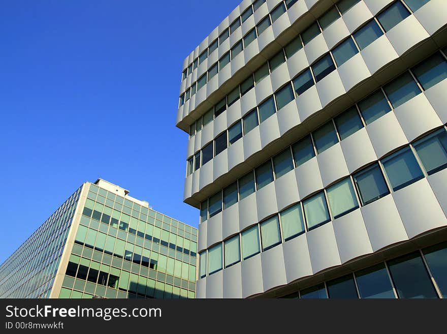 Milan, Italy  
Modern architecture : city work quarter buildings. Offices windows. Milan, Italy  
Modern architecture : city work quarter buildings. Offices windows.