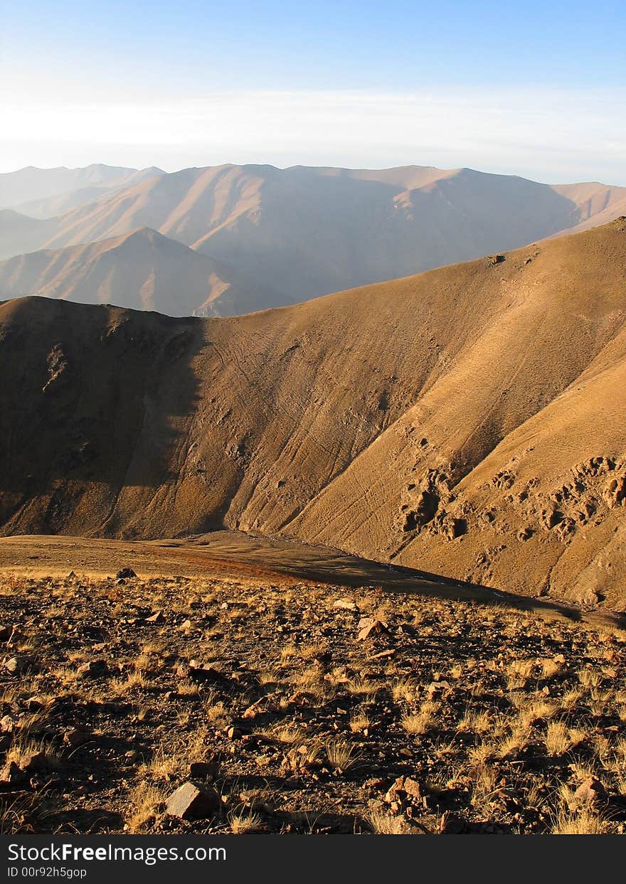 Mountain desert