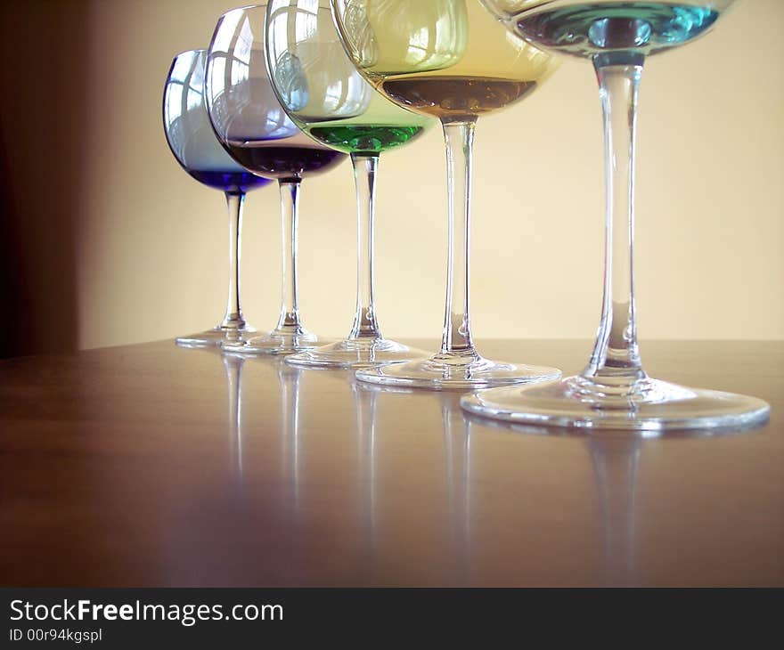 Wine glasses