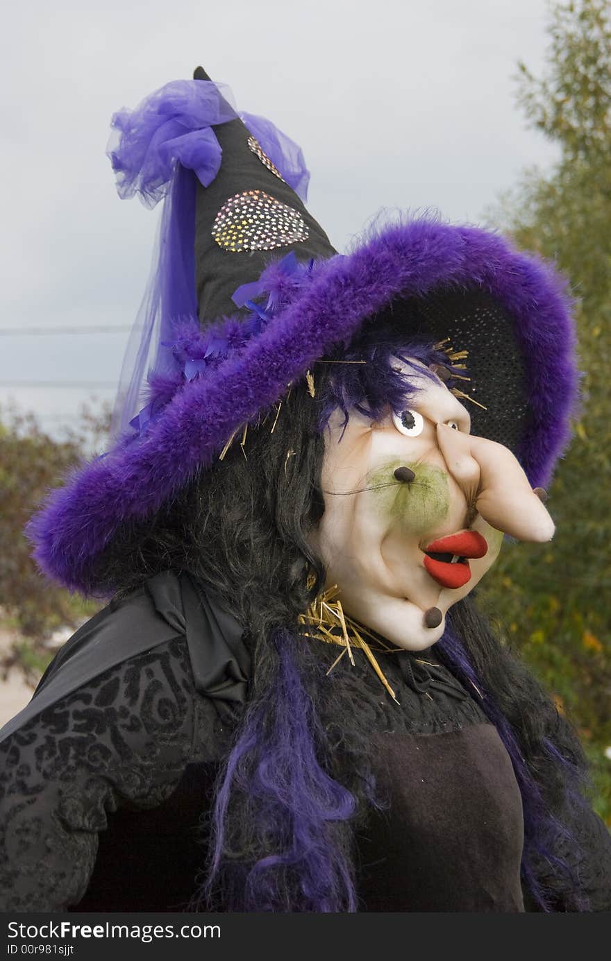 Ugly Witch Scarecrow