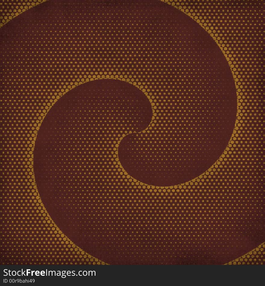 Grungy halftone background