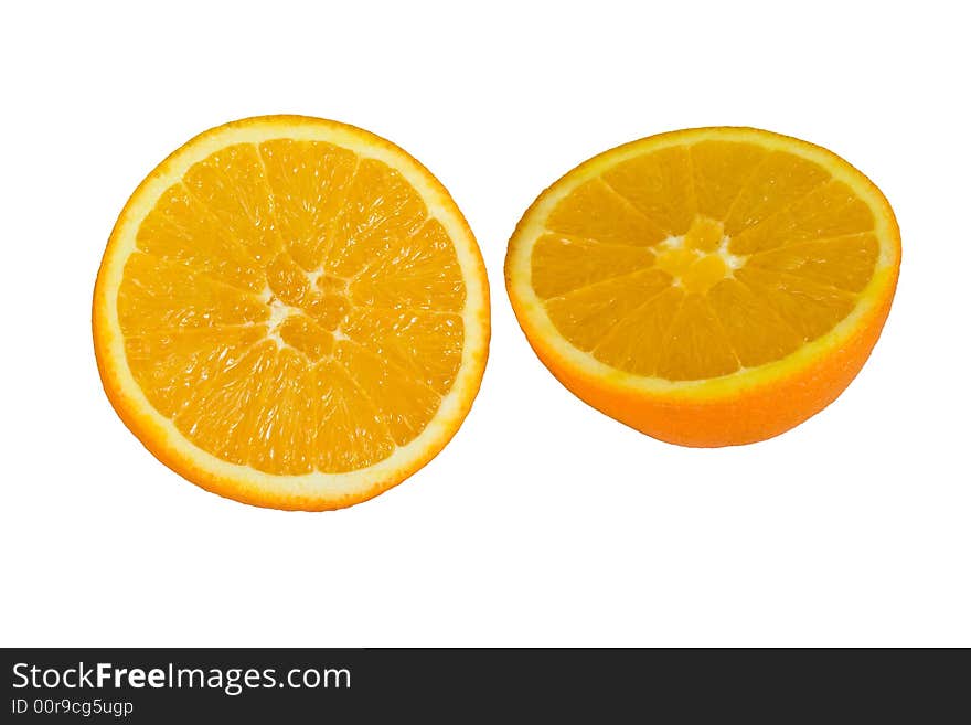 Sliced orange