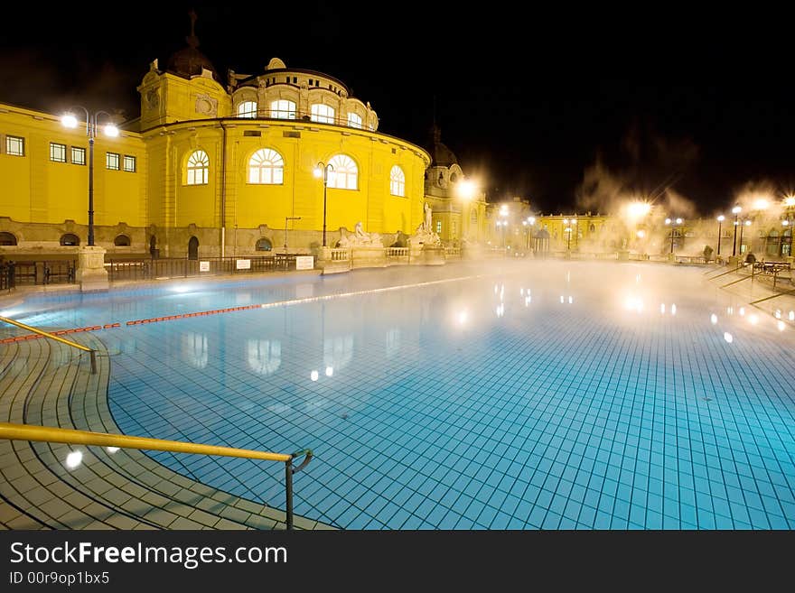 Public Baths, Night