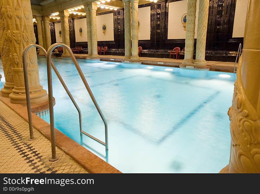 Public baths interior