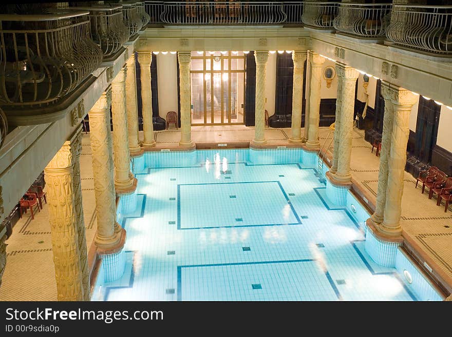 Public baths interior