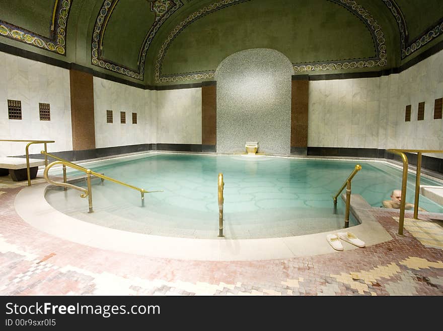 Public baths interior