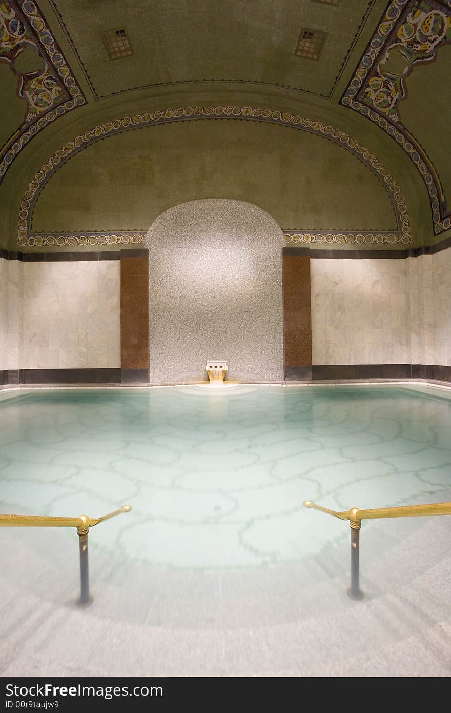 Public baths interior