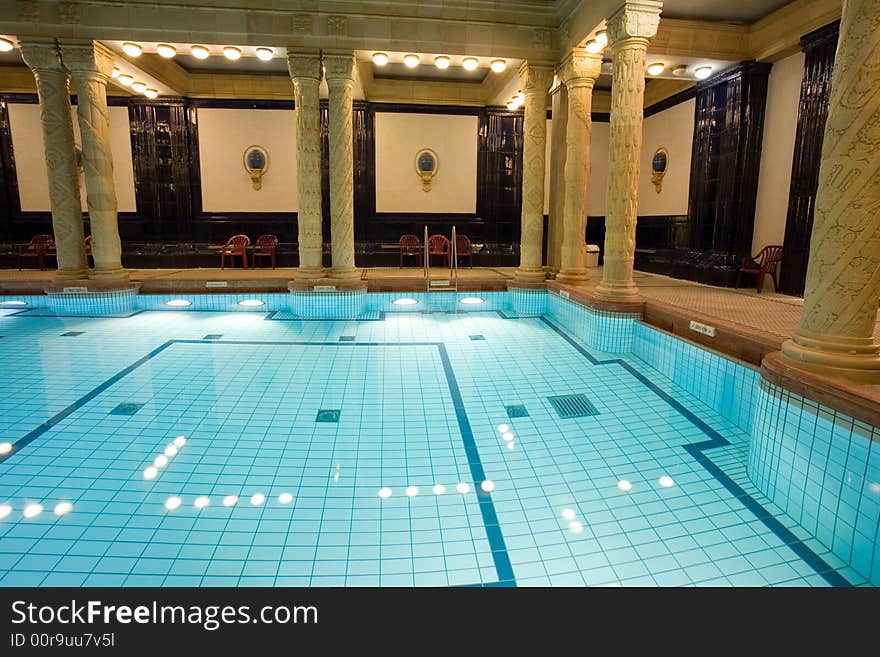 Public baths interior