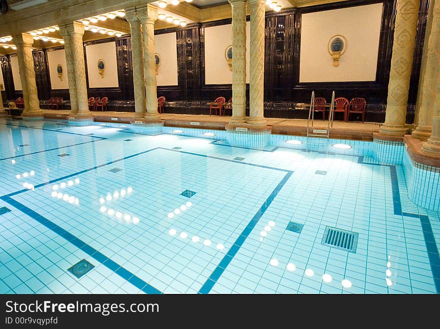 Public baths interior